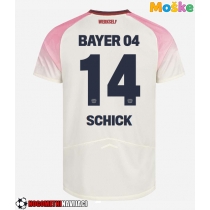 Moške Nogometnih dresov Bayer Leverkusen Patrik Schick #14 Gostujoči 2025-26 Kratki rokavi